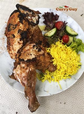  Sajji! A Succulent Symphony of Spiced Chicken and Aromatic Rice Cooked Over Charcoal Embers